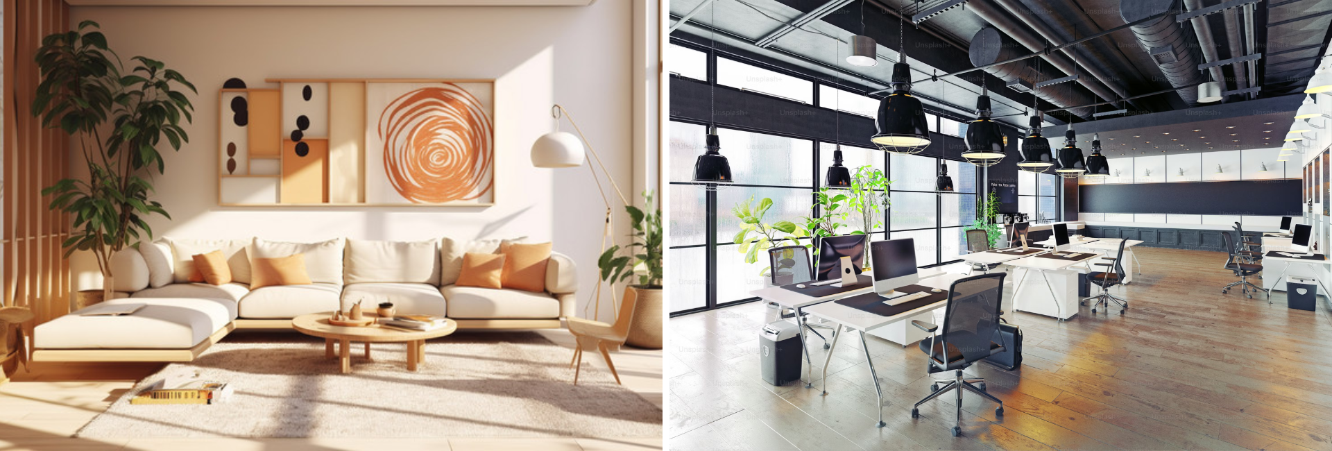 Home Interior and Office Interior